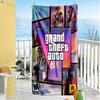 Grand Theft Auto Beach Towel Super Soft Absorbent Comfortable Lightweight