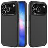 For iPhone 17 Pro Case Drop Proof Liquid Silicone Soft Lining Back Phone Cover