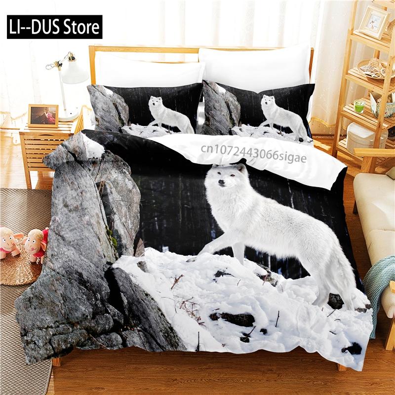 Cute Dog Bedding Set Duvet Cover Set 3d Bedding Digital Printing Queen Size Bedding Set Fashion Design