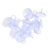 20PCS Car Sun Visor Fixing Suction Cup Rubber Mini Pull Ring Automotive Window Sucker Hook for Car Kitchen Bathroom