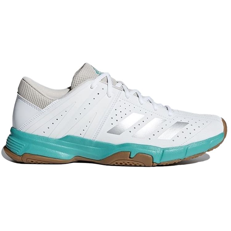 Adidas Wucht P3 Round Toe Lace-Up Synthetic Leather Non-Slip Low-Top Running Shoes Men Running Shoes White Blue DB2171