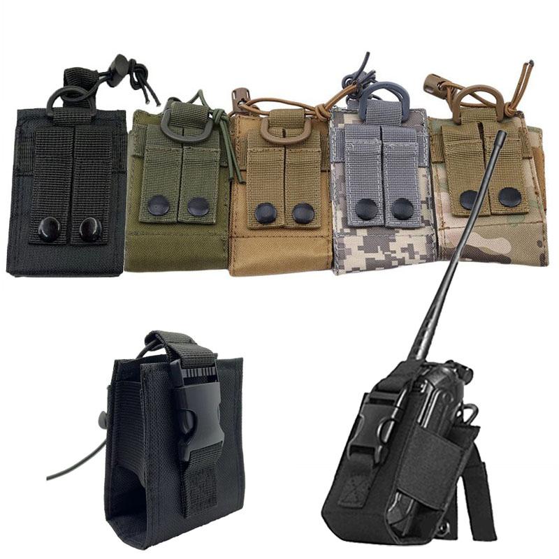 2026 Radio Pouch Hunting Walkie Talkie Holder Interphone Hanging Bag Molle Nylon Magazine Pouch Pocket Caza