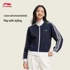 Li-Ning Women's 2026 Hoodless Cardigan Sweatshirt AWDW568