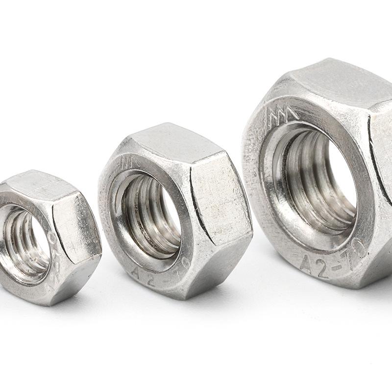 Mixed Hexagonal Nut Set - DIN934 304 Stainless Steel