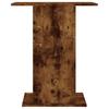 Aquarium Stand Smoked Oak Finish 60.5 x 36 x 72.5 cm Engineered Wood