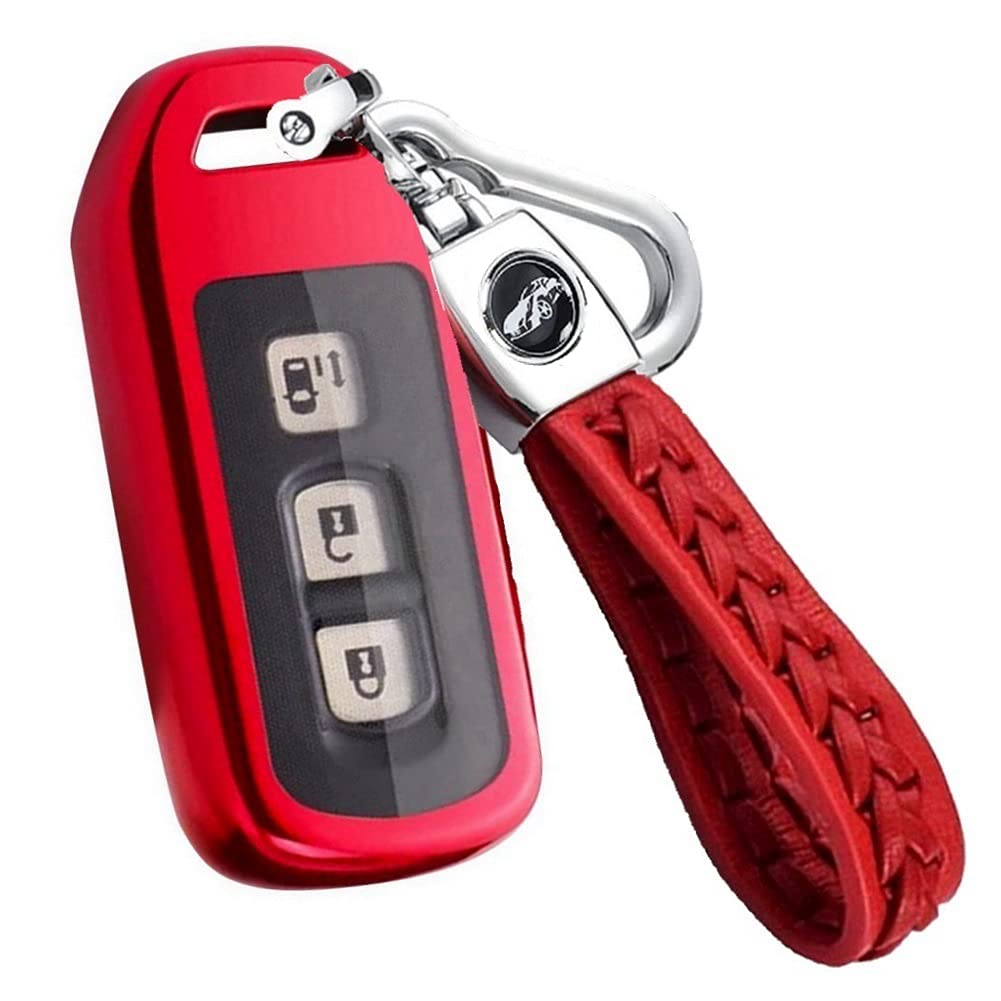 

Чехол для ключа Honda Smart Key Case Key Cover NBOX NBOX Custom JF1 JF2 JF3 JF4 Remote Control Case nbox TPU Key Holder Keyless Cover Remote Control Cover