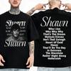 Rapper Singer Shawn Mendes On The Road Again Tour 2025 Album Merch T Shirt Men Fashion Oversized Short Sleeve Tshirt Streetwear
