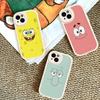 Cute SpongeBob Dolls Phone Case Hard Leather For iPhone 14 13 16 Mini 15 14 11 12 Pro Max Plus Fundas