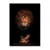 Modern Lion Family Wall Art Canvas Painting Print Posters Nature Animal Tiger Mural Pictures for Living Room Home Decoration