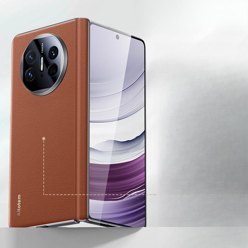 Huawei MateX5 Phone Case Anti-drop Magnetic Suction Business Matex3 Folding Center Axis Protective Leather Case