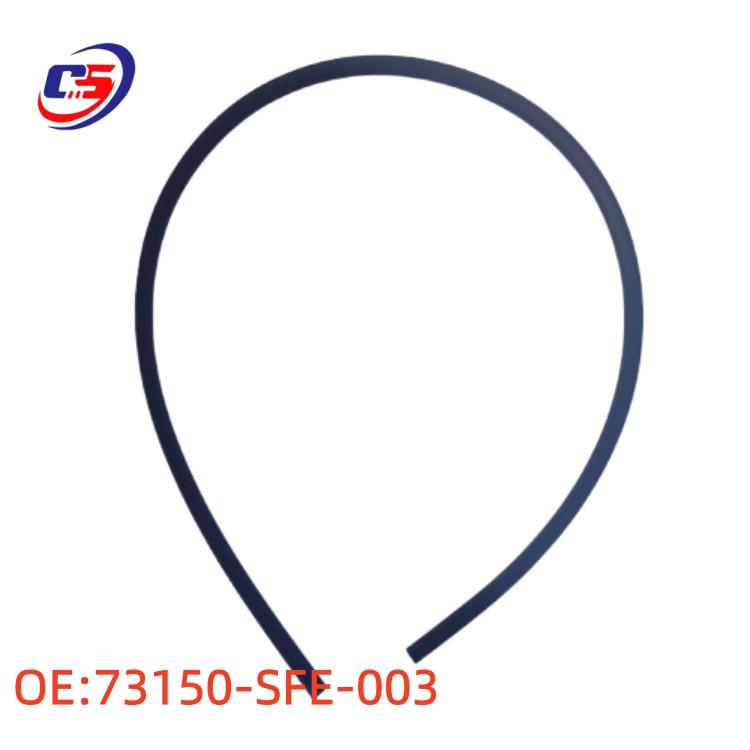 The 73150-SFE-003 Front Windshield Sealing Strip Fits the 2005-2008 Honda Odyssey.