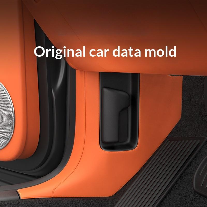 For Li L6 L7 L8 L9 2025 Lixiang Front Driver Passenger Door Leather Kick Guard