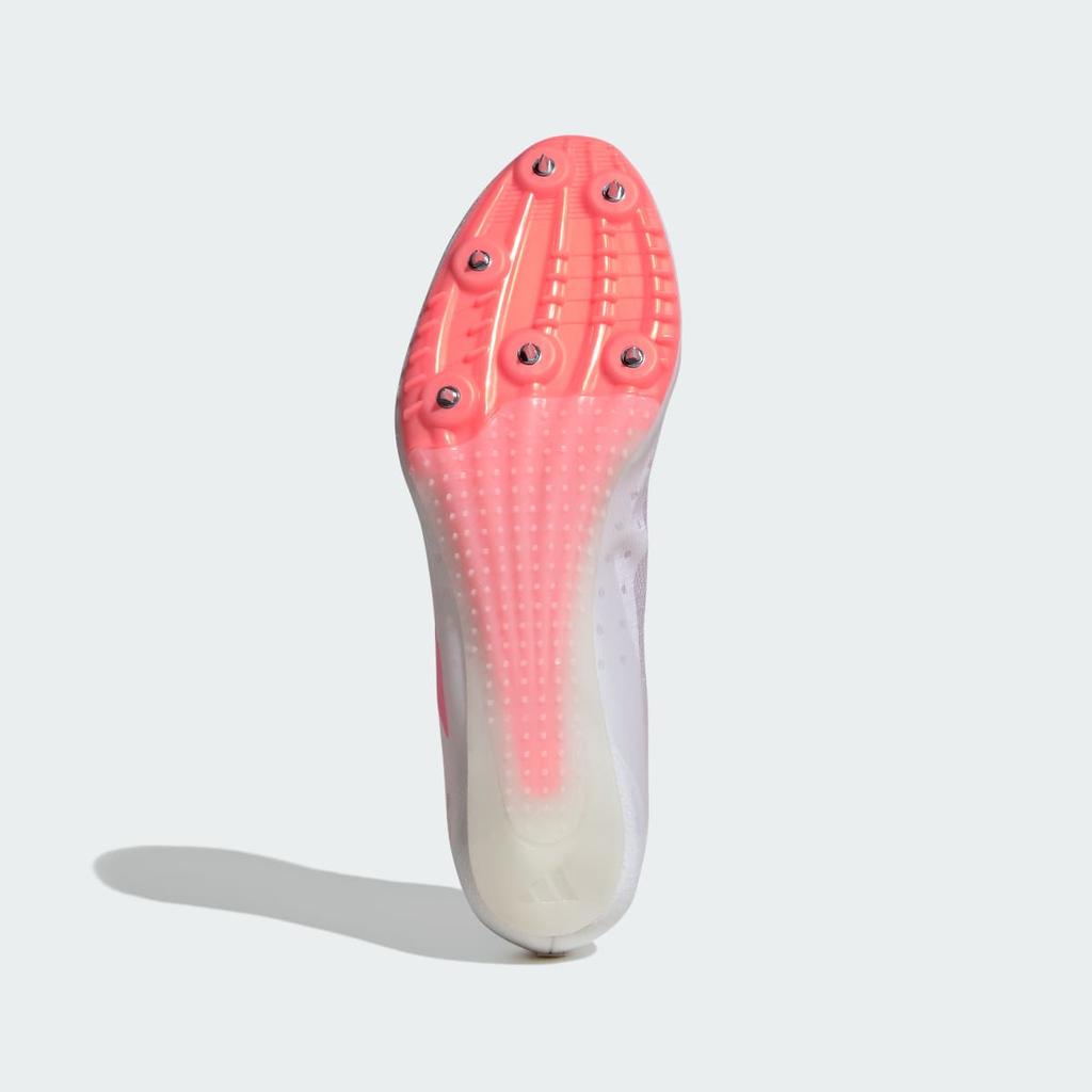 adidas ADIZERO SPRINTSTAR KI8378 Unisex Performance Sports Shoes Cloud White / Solar Turbo / Gold Metallic
