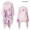 Summer Chiffon Beach Cover Up Sun Protection Shawl Dress Bikini Cover-Up Women Swimsuit Sarong Swimwear Sunscreen Beachwear