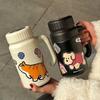With Tea Strainer Stainless Steel Water Bottle Leak Proof Tea Cup Insulated Cup  Workplace Use