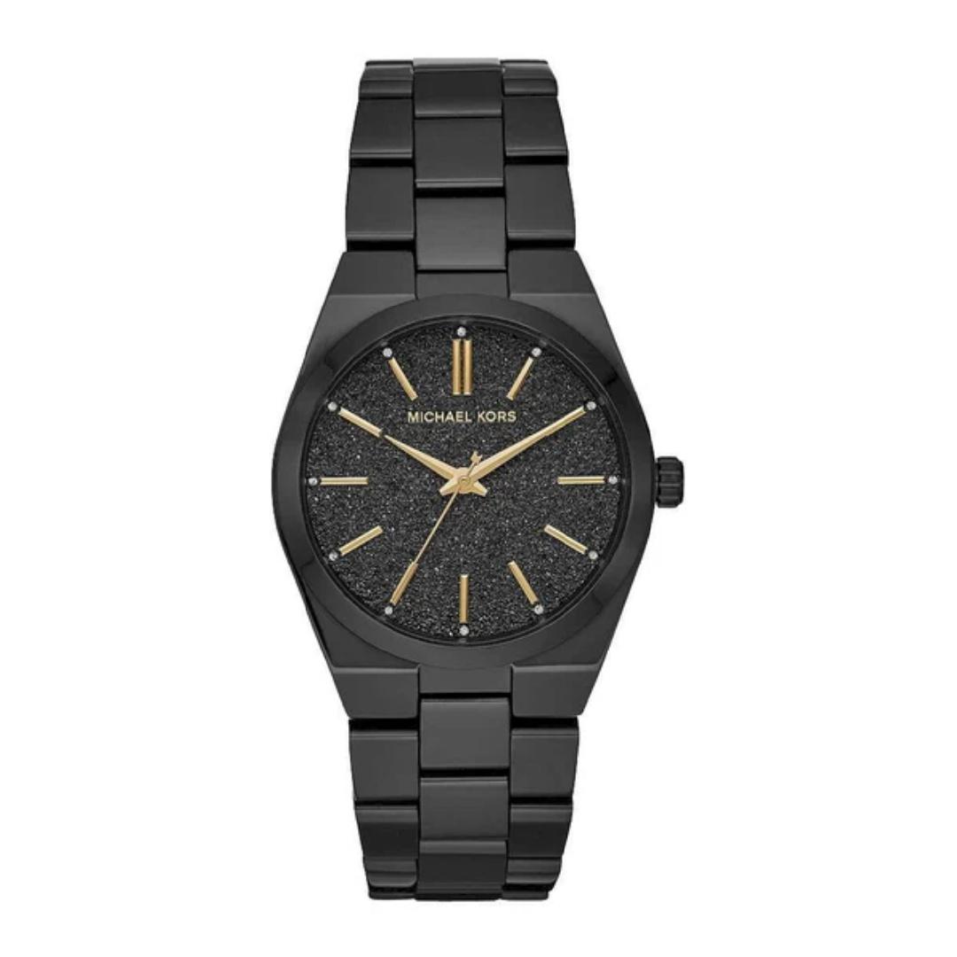 

Женские часы Michael Kors MK6625 Channing Аналоговые Кварцевые Черные чёрный