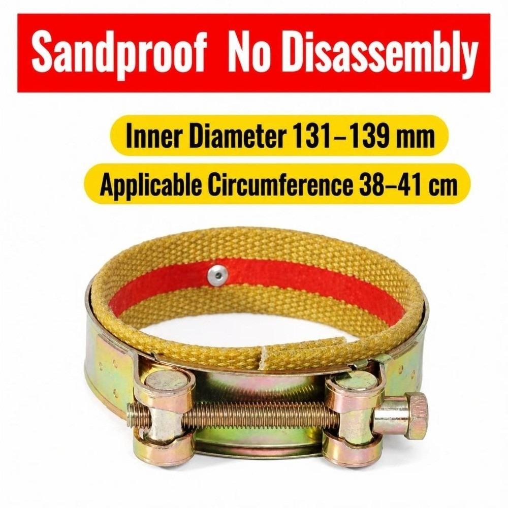 Thick Excavator Dust Boot Wear Proof Grease Isolate Pin Joint Dust Guard Clamp Lock Easy Mount Heavy Machinery Seal Cap