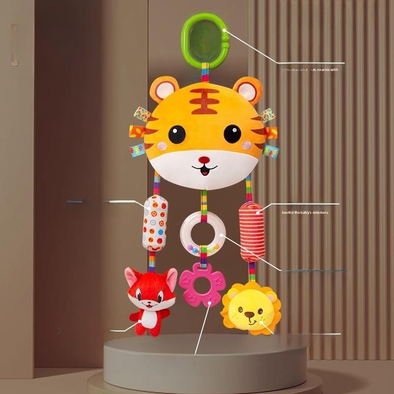 Baby Bedroom Baby Mobile With Plush Monkey Wind Chime For Crib Decor