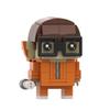 Anime Series Thief Master Cartoon Character Building Blocks MOC Brickheadz Daddy Square Head Assembly Model Puzzle Kids Toy Gift