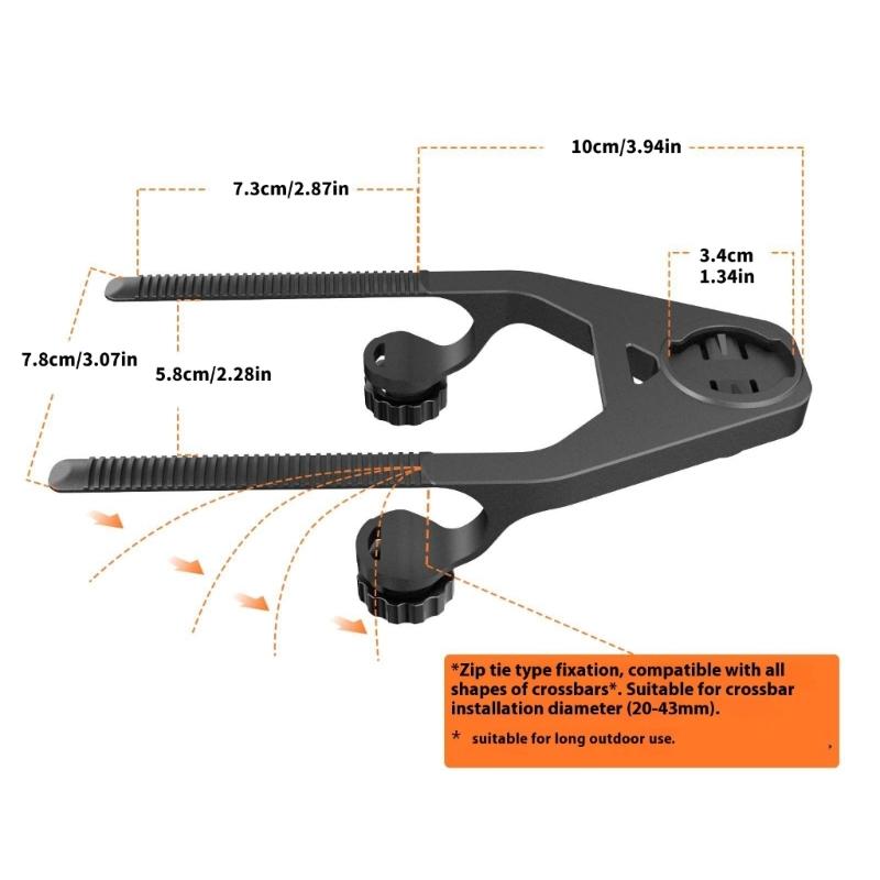 Road Bike Sports Camera Base Stopwatch Stand Handlebar Bicycles Computer Speedmeter Holder Cycling Accessories