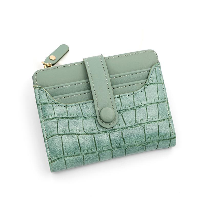 Women's Multifunctional PU Lychee Pattern Coin Purse and Wallet