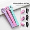 Cat Eye Nail Magnet Tool 3-in-1 Strong Magnetic Fancy Multifunction for DIY Salon Nail Art Design Women