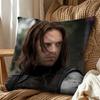 Bucky Barnes Winter Soldier  Double-Sided Printed Cushion Cover Bedroom Bedside Sofa Pillow Case