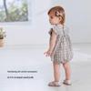 Babylove Gingham Summer Sleeveless Baby Bodysuit