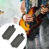 6 String Pickup Brass Humbucker Base Plate Guitar Pickup Base Plate Replacement Guitar Pickup Frame Baseplate Enduring