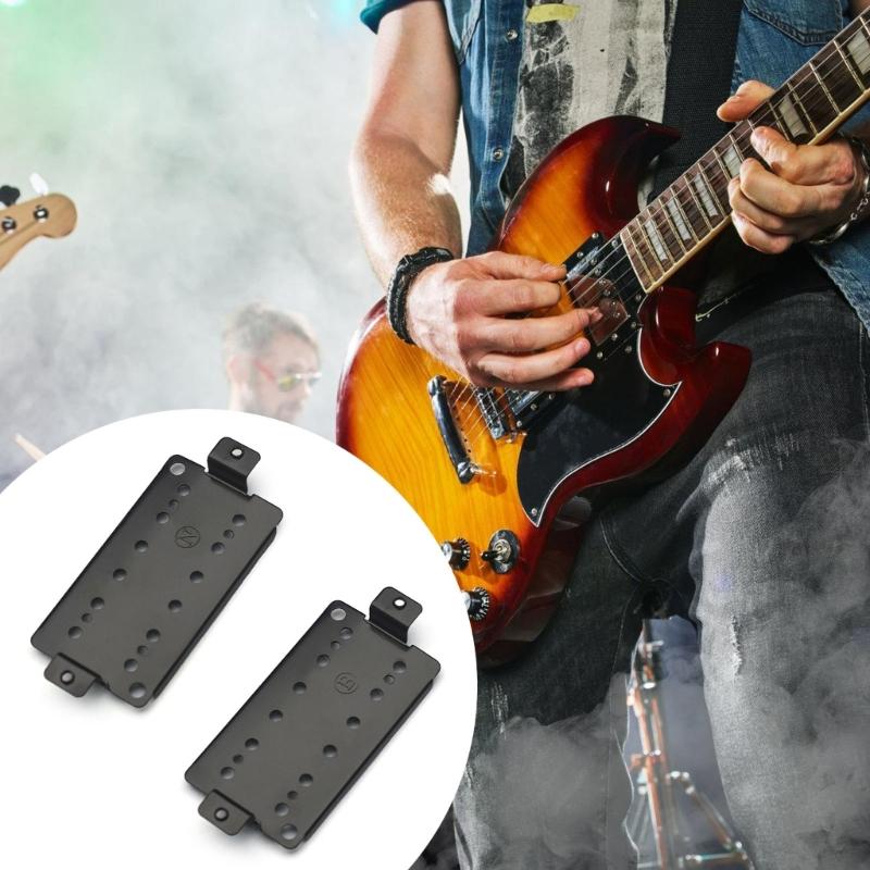 6 String Pickup Brass Humbucker Base Plate Guitar Pickup Base Plate Replacement Guitar Pickup Frame Baseplate Enduring