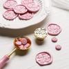 Round Scrapbooking Sealing Wax Brass Sealing Wax Stamp Head  Gift Packaging Cards