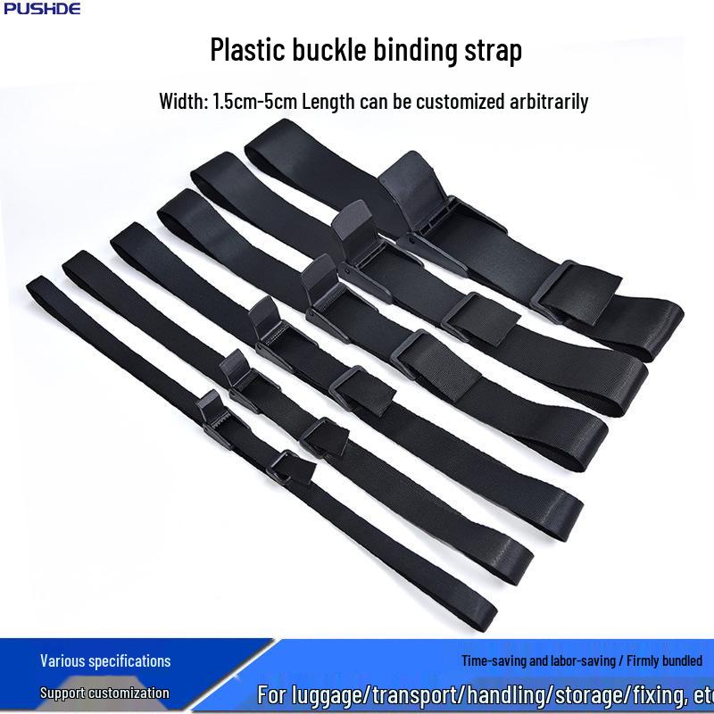 Polyester Strap with D-ring Buckle for Cargo Securing and Pallet Tensioning