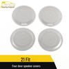 Four-Door Speaker Cover Sequin & Audio Box Panel Decorative Stickers for 21 Fit