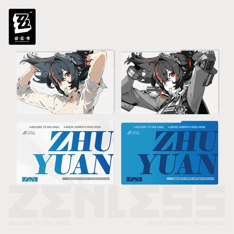 Sunsyea Zenless Zone Zero Merchandising Ufficiale miHoYo Serie Originale YH Portachiavi in Acrilico Spilla Ornamento Squadra Investigazione Criminale
