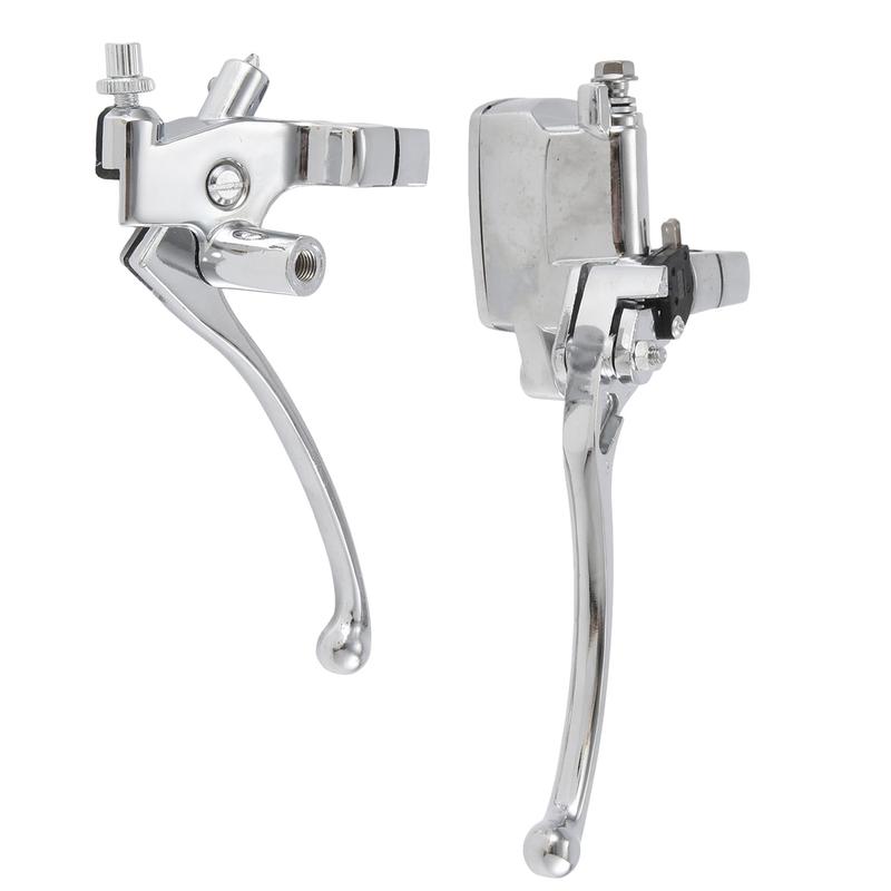 

T48C_2PCS Motorcycle Handle Brake Pump Clutch Hydraulic Brake Master Cylinder for Honda CB400SF CB250