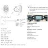 E-bike 25A/30A Brushless Motor Controller 24V 36V 48V 350W-1000W and S966/ SW900 LCD With PAS Throttle Kit for E-Scooter Rapir