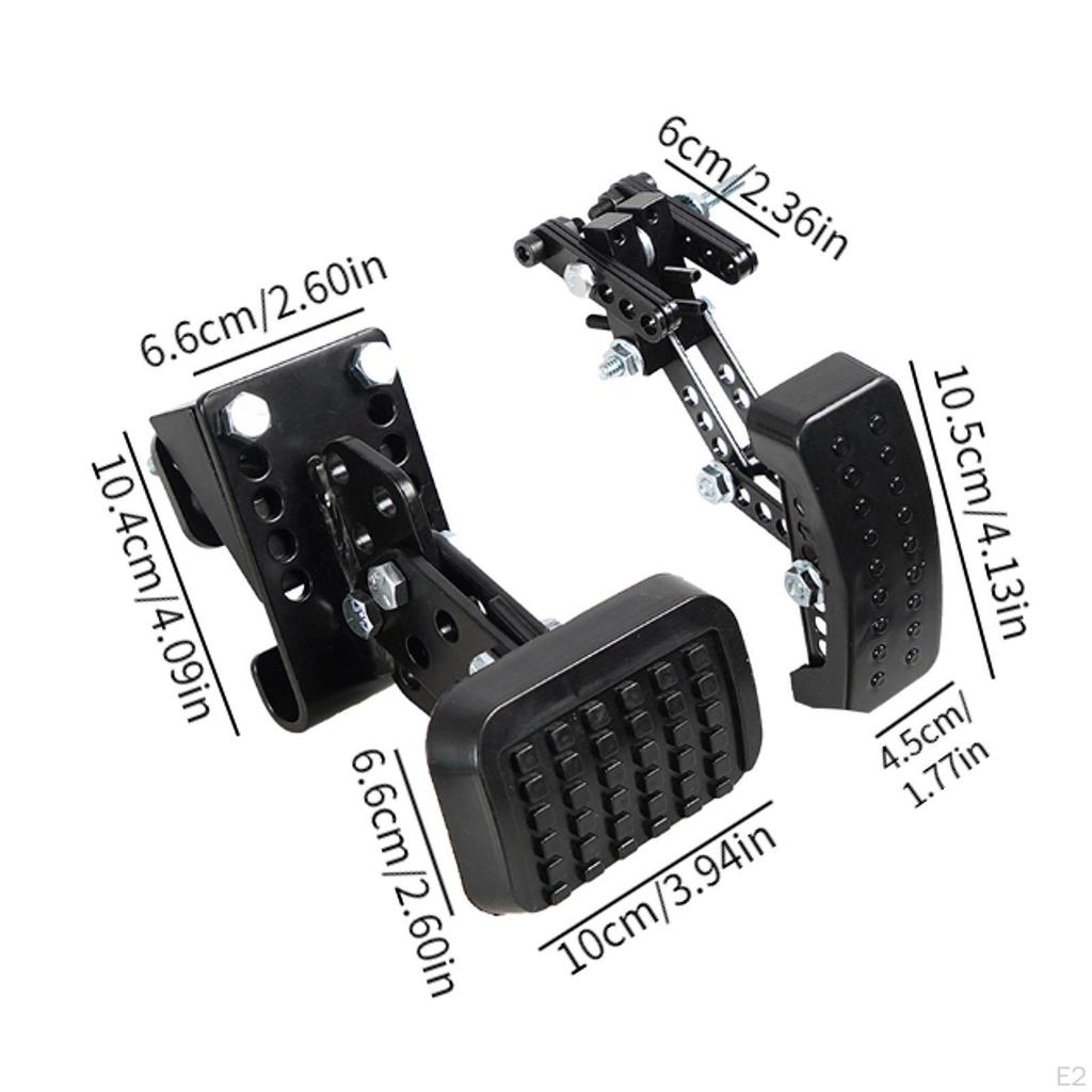 Brake Pedal , Extension Enlarge Assembly Car Anti Slip for Short Drivers ,Vehicle
