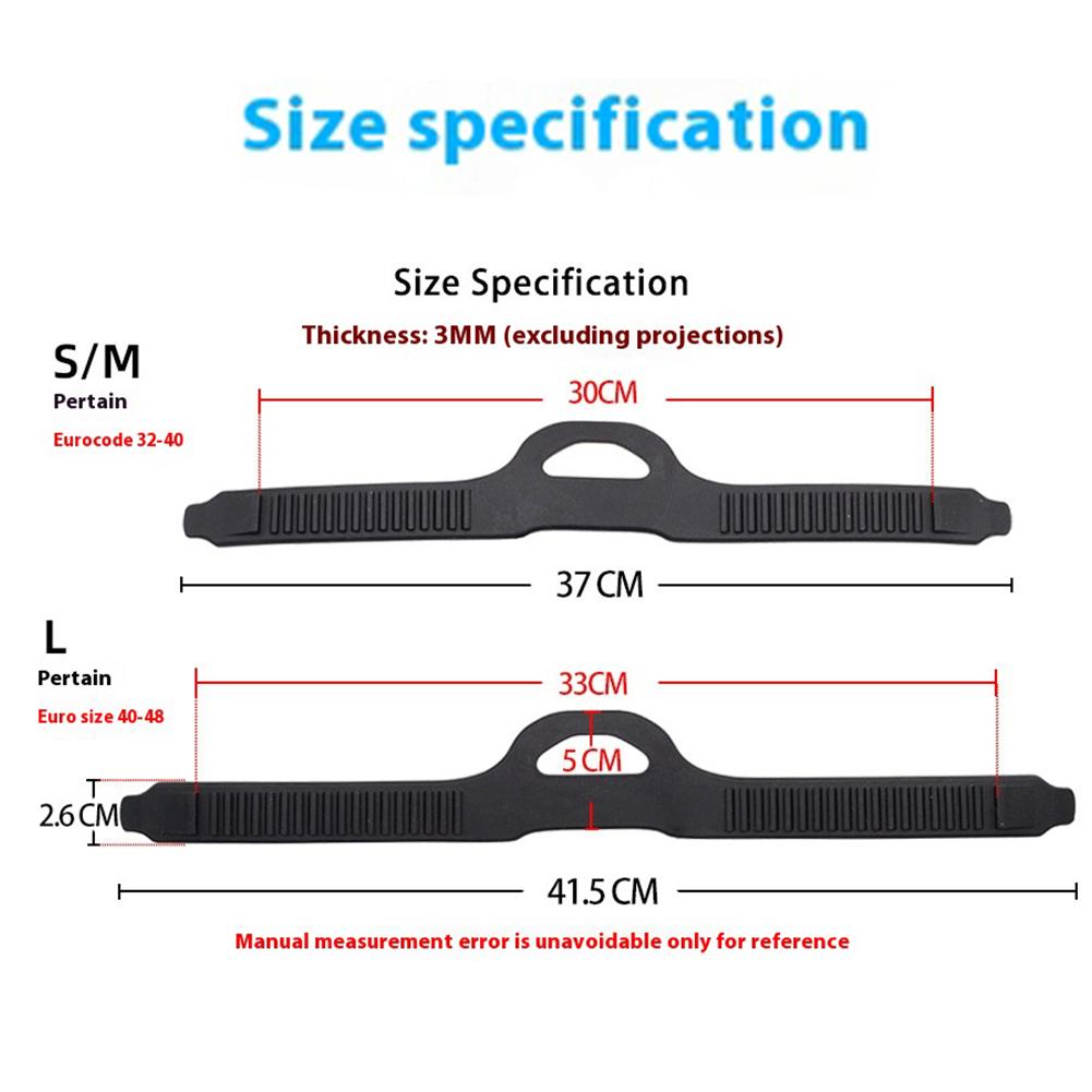 High-Quality Diving Fin Strap Adjustable Snorkeling Flipper Belt for Swimming Surfing Watersports Equipment