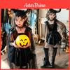 Halloween Kind Hexenkostüm Für Kinder Kinder Halloween Cosplay Kleid Mit Spitze Und Schmetterlingsschleife