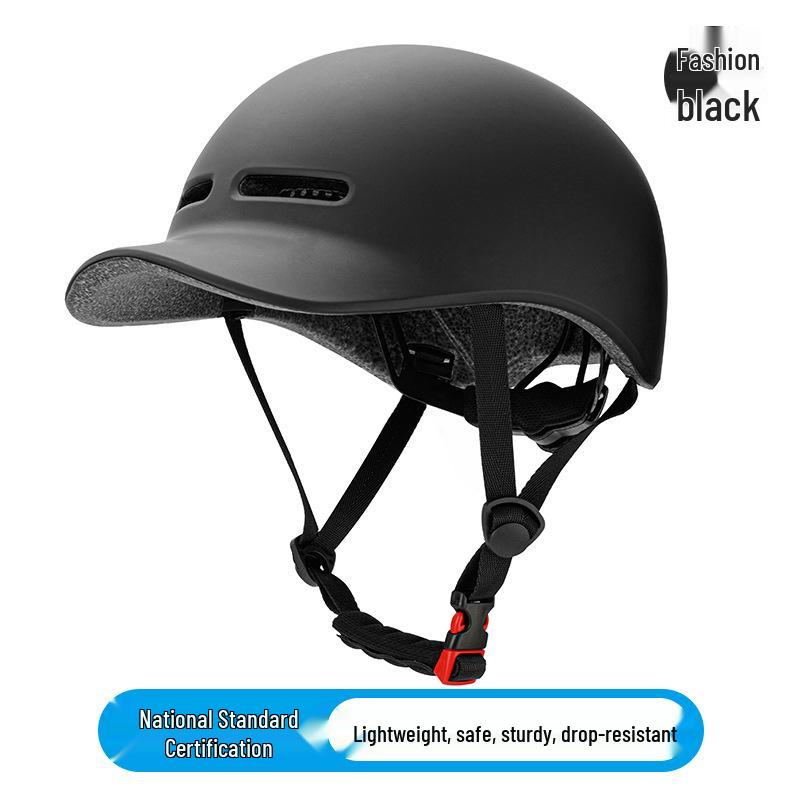 Oddychający kask rowerowy zewnętrzny ze zintegrowanym formowanym daszkiem