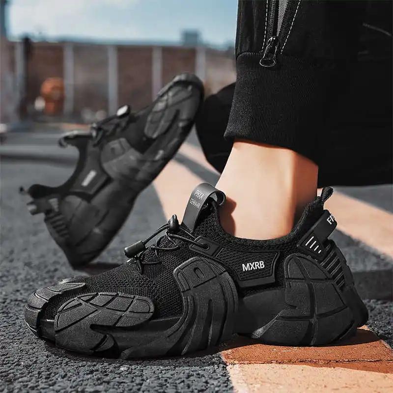 Fashion Spring Platform Ankle Shoes Men Shoes Walking Boots Man Sneakers Sport Shors Authentic Comfort Unusual Sneakersy