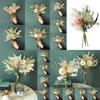 Stunning Dandelion Eucalyptus Hybrid Bouquet Ideal For Weddings And Home Decoration