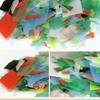 140g Confetti Glass COE 90 Fused Glass for Microwave Kiln Fusing Glass Supplies
