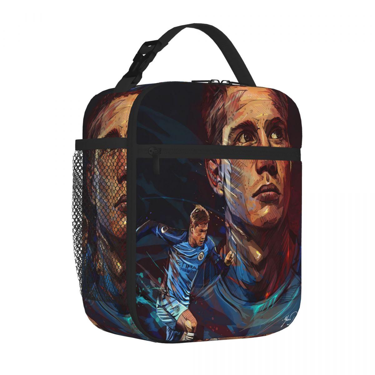 Bestselling Kevin De Bruyne Art The Best Sporty Adult Lunch Bag Homeschool Dining Bento Bag One Size