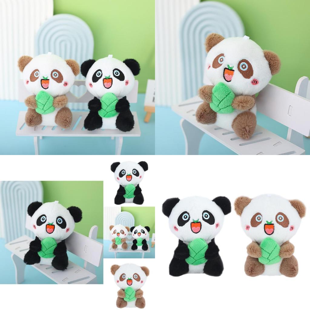 Adorable Panda Plush Keychain Soft Cuddly Bear Bag Charm For Kids And Adults
