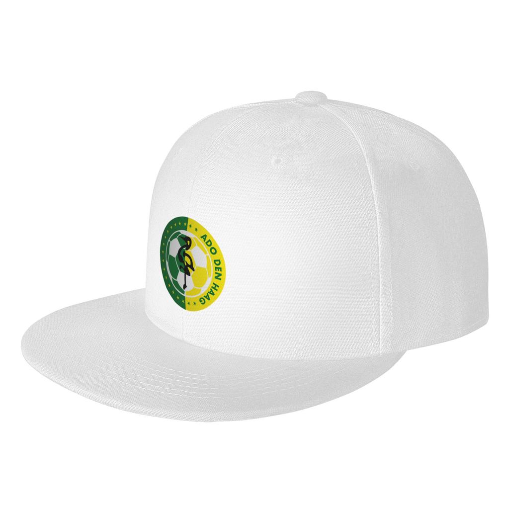 Moda Ado Den Haag Hauge Cappello da Sole a Tesa Piatta ADO Den Haag Berretto Sportivo in Denim Berretto da Donna