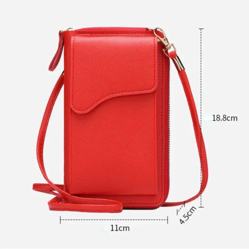 Женские маленькие сумки через плечо из искусственной кожи — фото 6