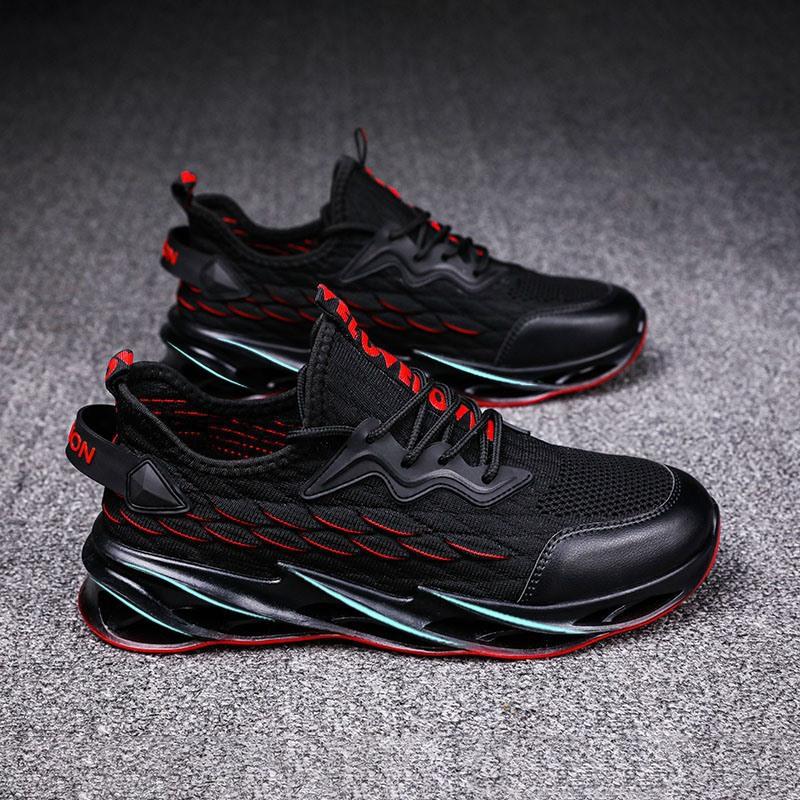 Новая весенняя мужская обувь: Спортивная беговая сетка Flyknit, кокосовые кроссовки 39