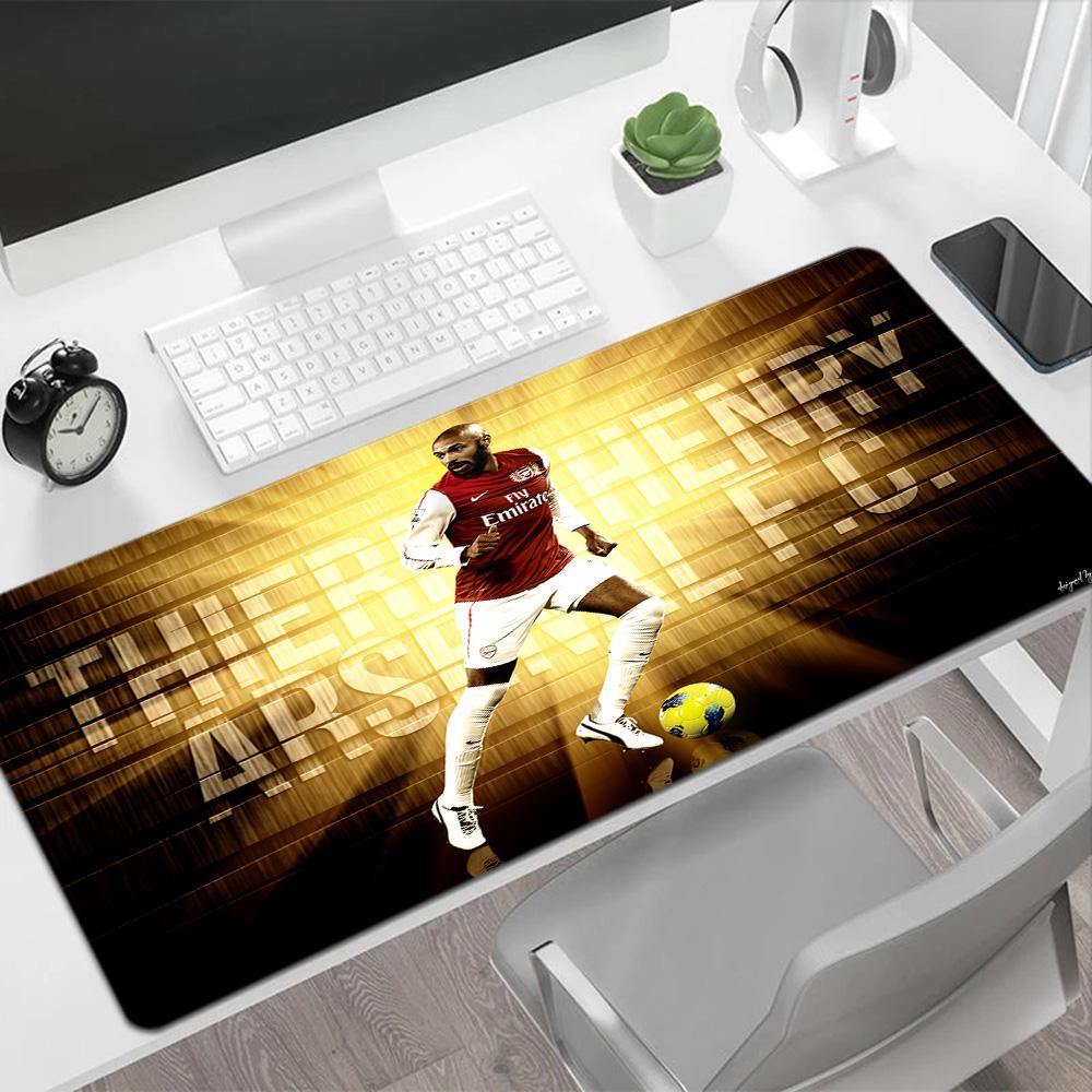 Legend Action: Football Mastery Large Mouse Pad Gaming Laptop Mouse Pad Study Desk Mat Non-Slip Rubber Bottom Office and Gaming Desk Decoration
