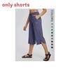 Summer Women Loose Fit Wide Leg Pants With Pockets For Casual Daily Wear